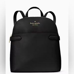 Kate Spade Staci Dome Backpack - Black NWT
